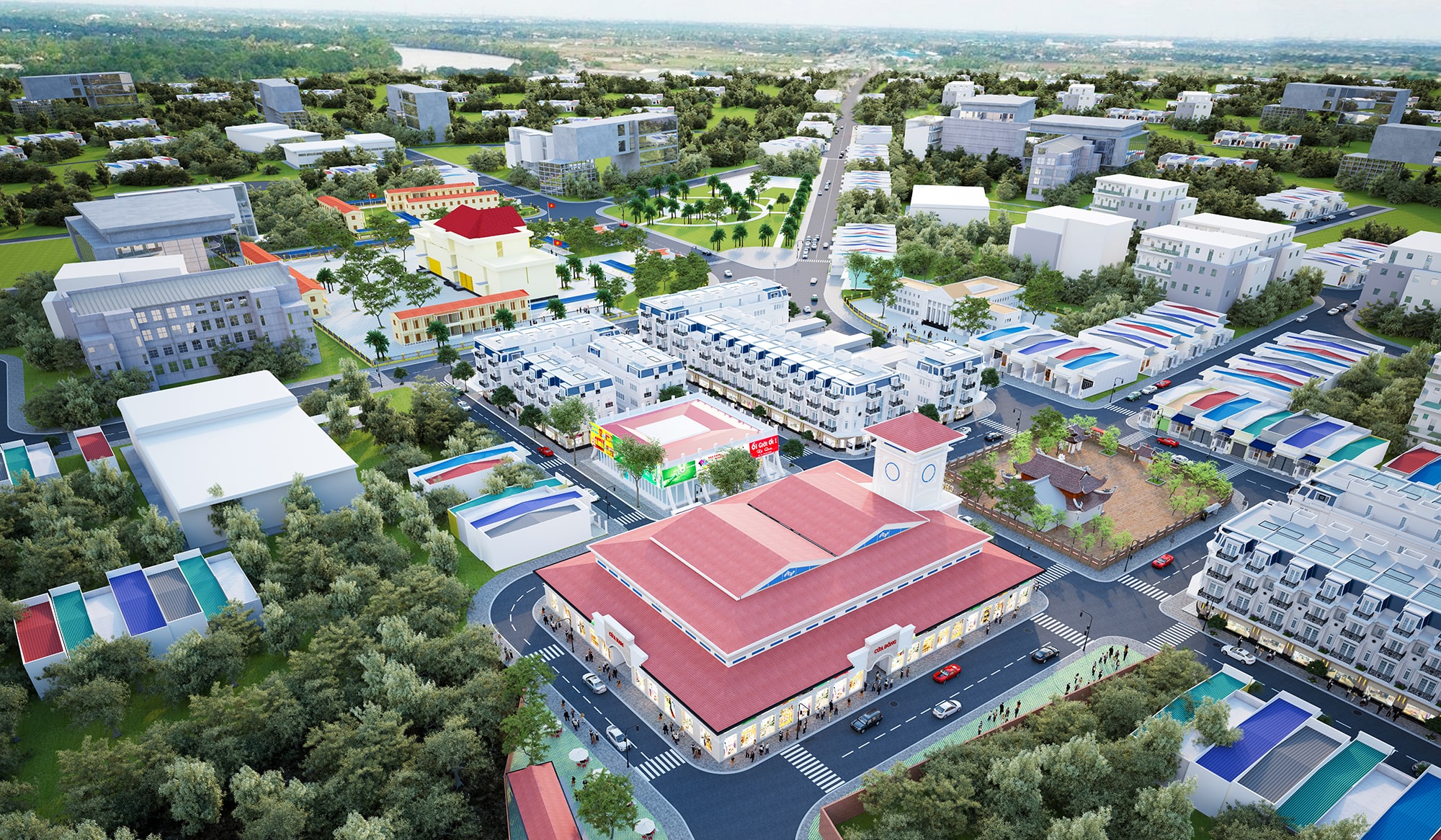 Tân Trụ Riverside Market