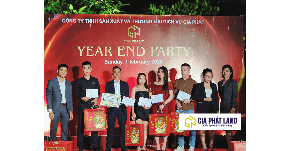 Tất Niên Gia Phát Land 2025: Đêm Tiệc “Night Of Glory” – Khẳng Định Vị Thế