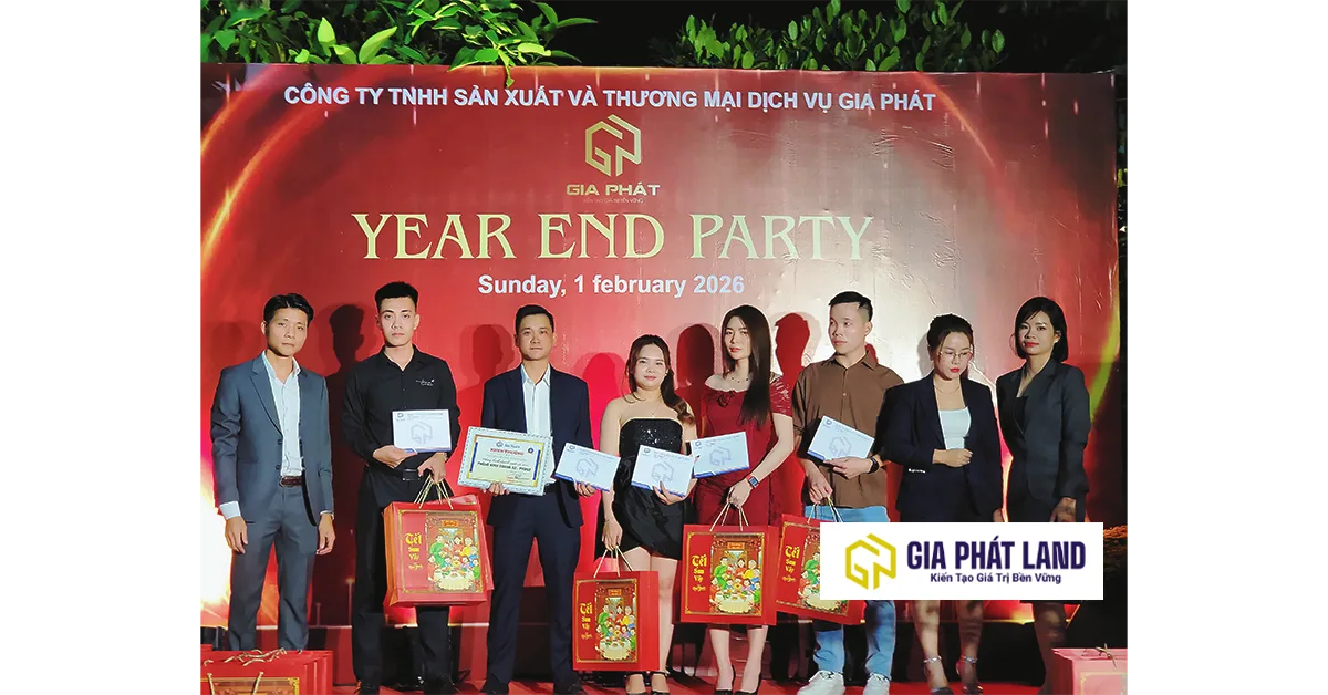 Tất Niên Gia Phát Land 2025: Đêm Tiệc “Night Of Glory” – Khẳng Định Vị Thế