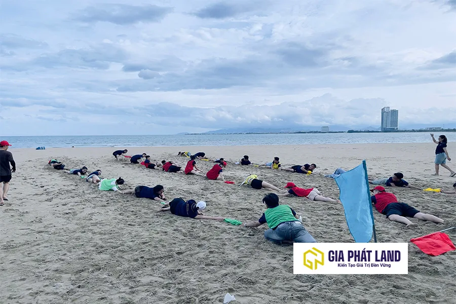 Hoạt động Team building Gia Phát Land tại Ninh Chữ 2025