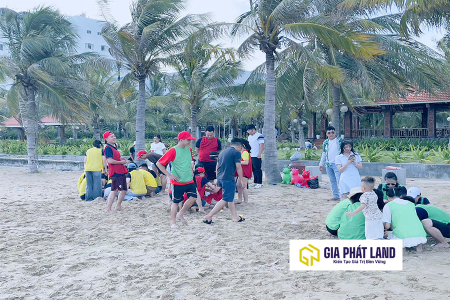 Hoạt động Team building Gia Phát Land tại Ninh Chữ 2025