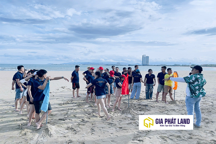 Hoạt động Team building Gia Phát Land tại Ninh Chữ 2025