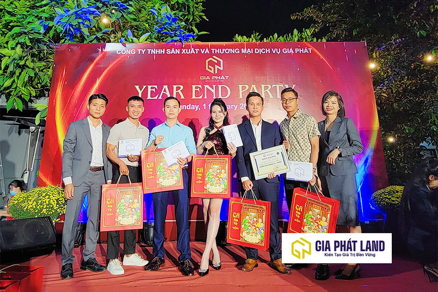Vinh danh thành tích bứt phá và kỷ lục doanh thu tại Tất niên Gia Phát Land 2025.