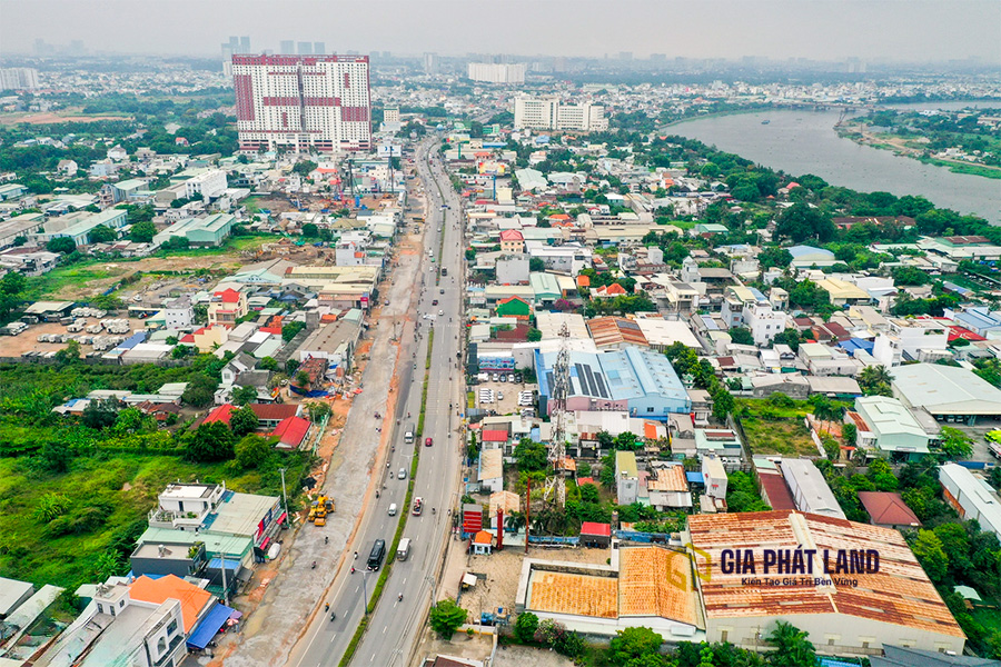 Dự án đô thị bứt phá nhờ hạ tầng Quốc lộ 13