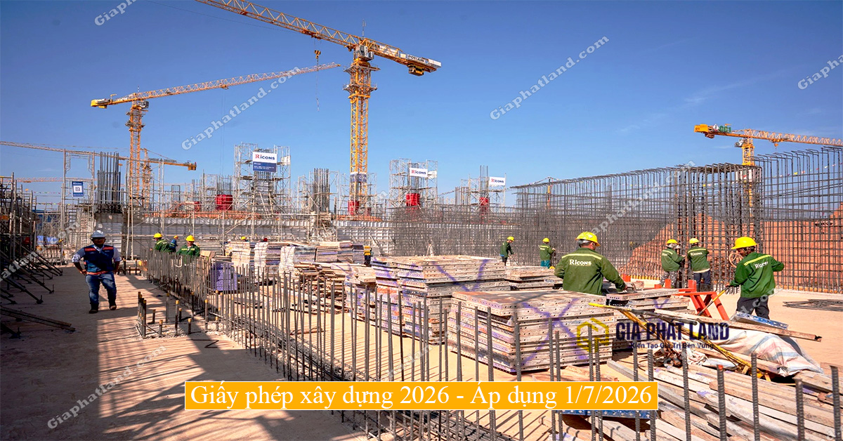 Quy định về giấy phép xây dựng 2026 mới nhất